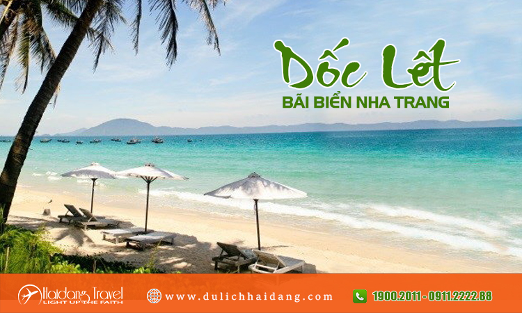 Bãi biển Dốc Lết Nha Trang