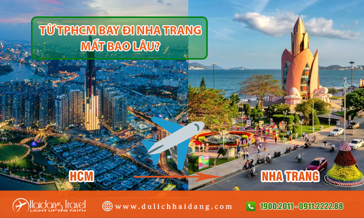 Bay từ TPHCM đến Nha Trang mất bao lâu?