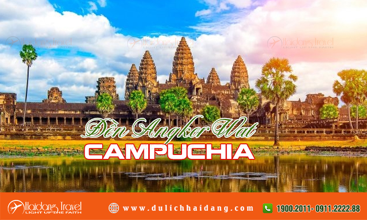 Khu đền Angkor - biểu tượng trên quốc kỳ Campuchia | Mekong ASEAN