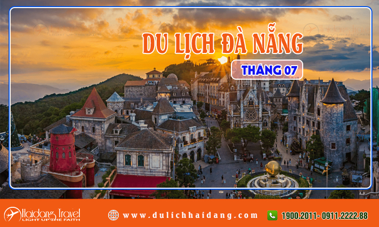 Du lịch Đà Nẵng tháng 7