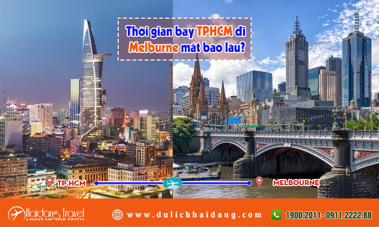 Thời gian bay từ tphcm đến Melbourne