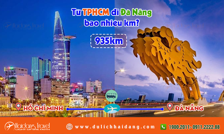 Từ Tphcm đi Đà Nẵng bao nhiêu km?