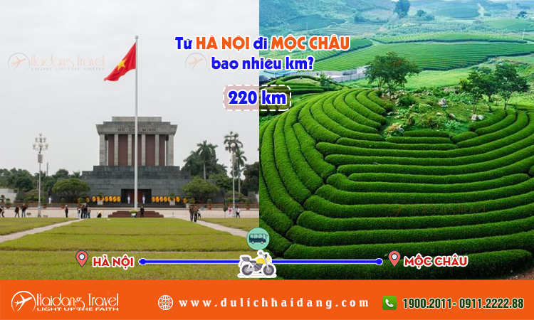 Từ Hà Nội đi Mộc Châu bao nhiêu km?