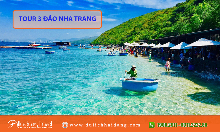 Tour 3 đảo Nha Trang