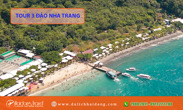 Tour 3 đảo Nha Trang