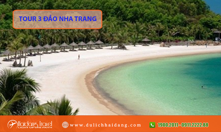 Tour 3 đảo Nha Trang