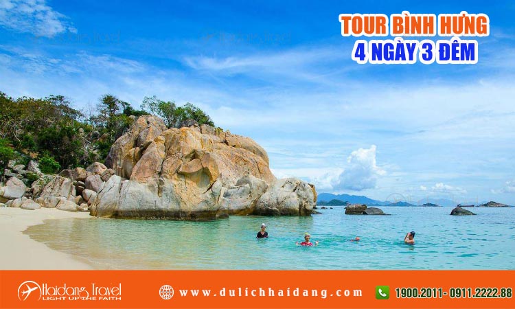 Tour bình hưng 4 ngày 3 đêm