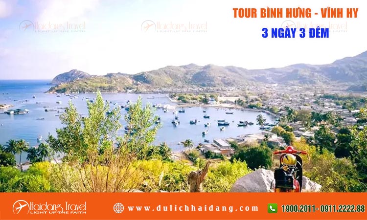 Tour Bình Hưng - Vĩnh Hy 3 ngày 3 đêm