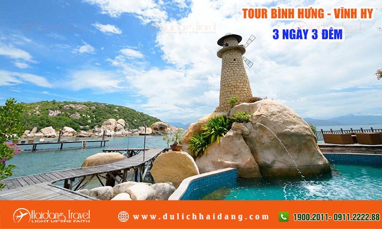 Tour Bình Hưng - Vĩnh Hy 3 ngày 3 đêm