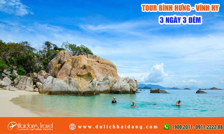 Tour Bình Hưng - Vĩnh Hy 3 ngày 3 đêm