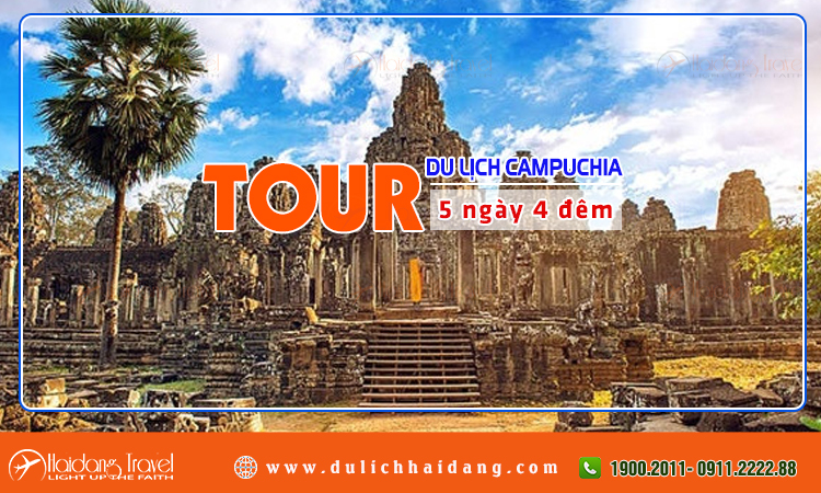 Tour Campuchia 5 ngày 4 đêm