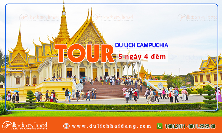 Tour Campuchia 5 ngày 4 đêm