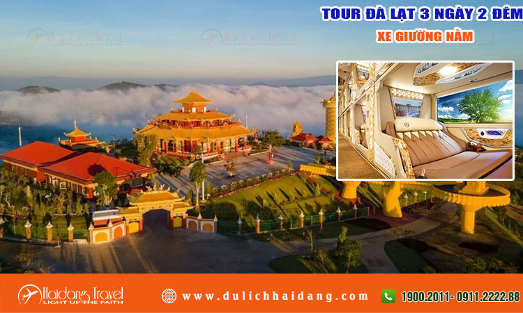 Tour Đà Lạt 3 Ngày 2 Đêm Xe Giường Nằm