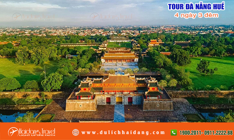 Tour Đà Nẵng - Huế 4 ngày 3 đêm