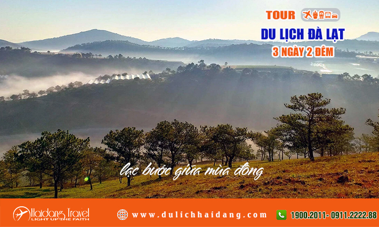 Tour đà lạt 3 ngày 2 đêm