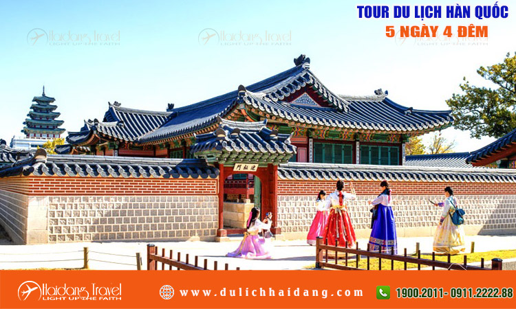 Tour Du Lịch Hàn Quốc 5 ngày 4 đêm