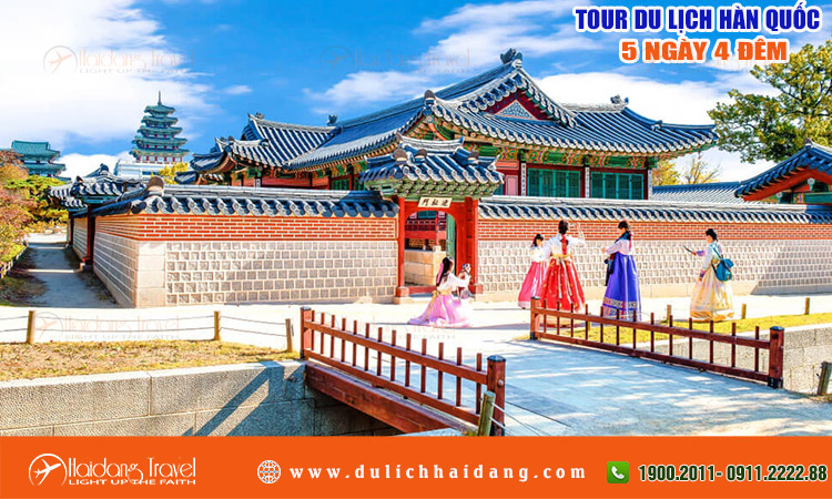 Tour Hàn Quốc Seoul - Đảo Nami - Everland 5N4D