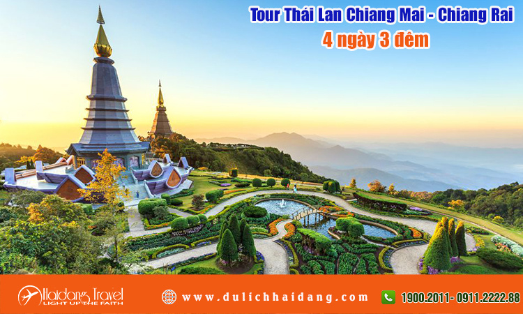 Tour du lịch Chiang Mai - Chiang Rai 4 ngày 3 đêm